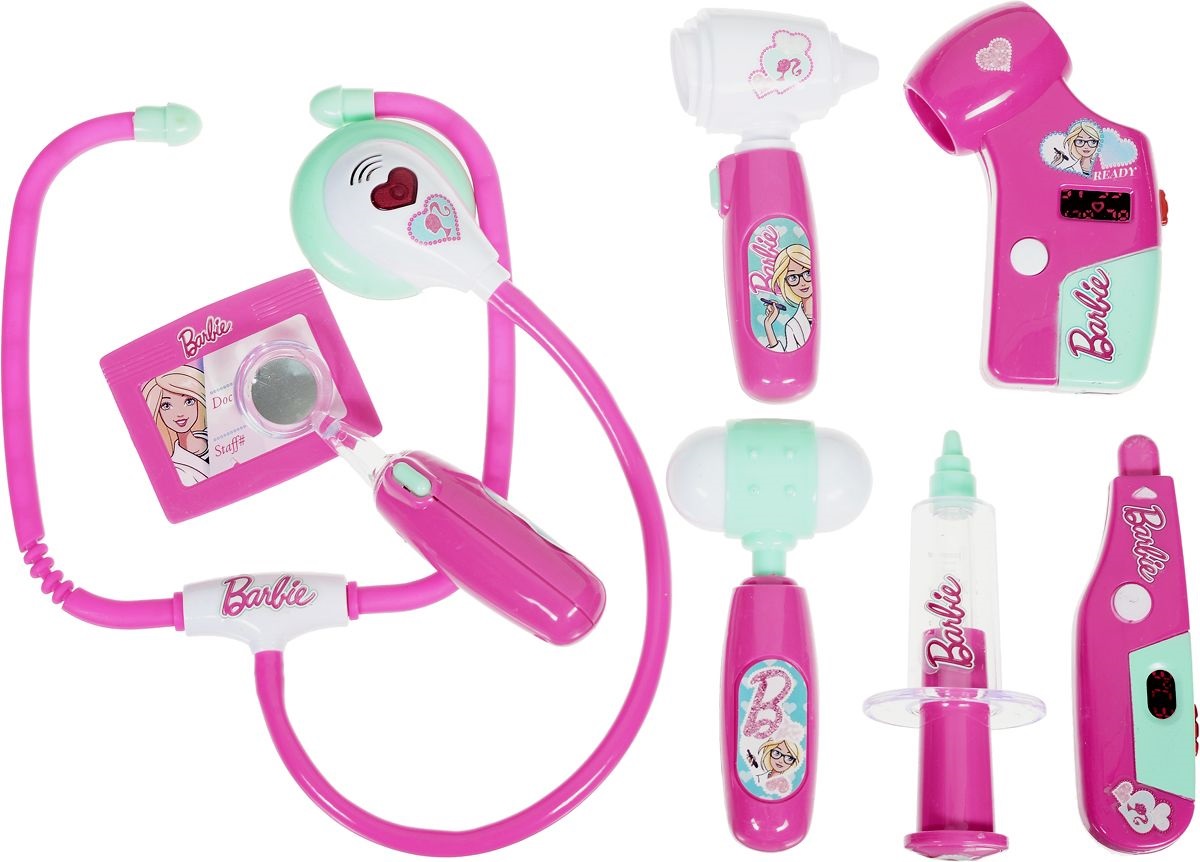 Игровой набор юного доктора из серии Barbie, в чемодане